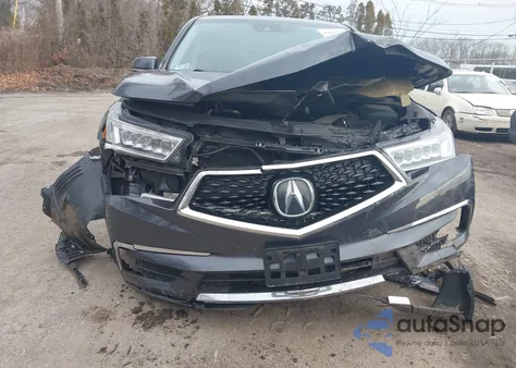 2019 Acura Mdx Tech Pkg z USA, uszkodzony, nr VIN 5J8YD4H50KL009458